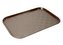 podnos 49,6x35cm hnědý jíd. 0+90C-3107001