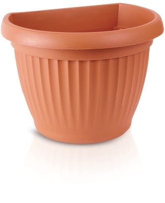 Květináč na stěnu půlkulatý 22x16cm  TERRA