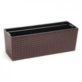 N* Truhlík samozavlažovací BEGONIA rattan mokka