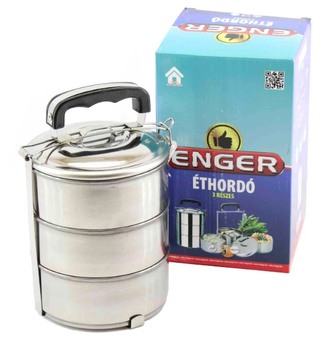 Jídlonosič nerez 4x0,75L ¤13cm plast ručka  ENGER