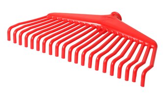 Hrábě plast švédské 21 hrotů š.37cm, bez násady  CZ