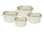 Sada hrncov smalt 8d AVSAR krémová