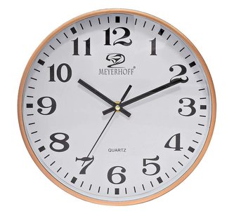 Hodiny nástěnné ¤25cm  MEYERHOFF MH-9855G1