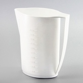 Džbán plastový 1L na sáčkové mléko, odměrný  CZ - mix barev