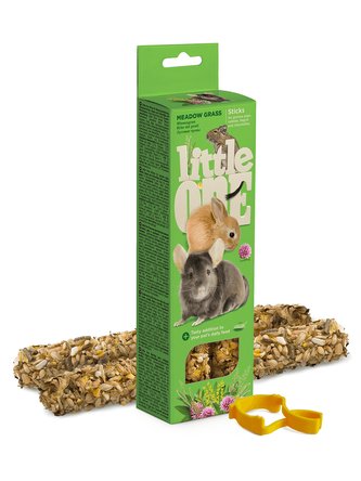 Little One tycinky pro morcata, kraliky a cincily s vojteskou 2x55g