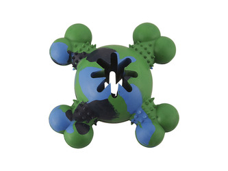 HUHU Hr. Rubber hvezda modra 12,7cm