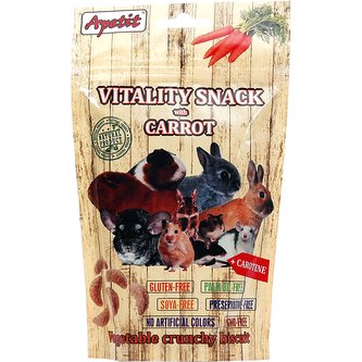 Apetit Vitality snack s mrkvi 80g