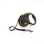Flexi Black Design S páska 5m/15 kg zelene