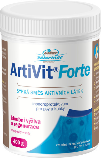 VITAR Veterinae Artivit Forte 400g - extra silny