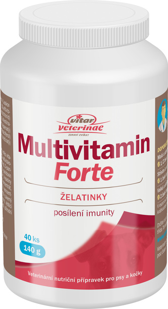 VITAR Veterinae Multivitamin Forte zele 40ks