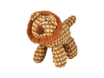 HUHU Hr. Plyšová hračka kostkovany lev 20,32cm