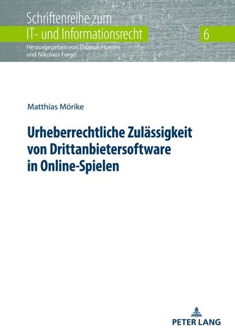 Urheberrechtliche Zulässigkeit von Drittanbietersoftware in Online-Spielen
