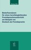 Bedarfsanalysen für einen berufsbegleitenden Fremdsprachenunterricht am Beispiel von Deutsch als Fremdsprache