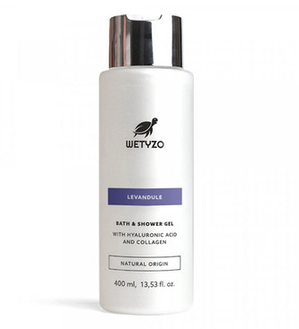 Wetyzo Sprchový gel Levandule s kyselinou hyaluronovou a kolagenem 400 ml
