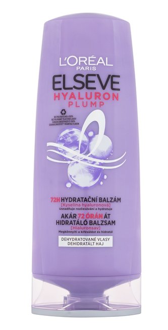 L´Oréal Paris Hydratační balzám na vlasy s kyselinou hyaluronovou Elseve Hyaluron Plump 72H (Hydrating Balm) Objem 400 ml woman