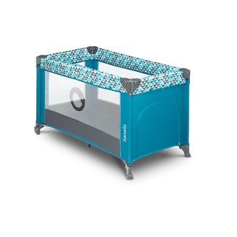 Cestovní postýlka Adriaa - STEFI_Green turquoise