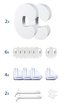 Bezpečnostní set - 6x ochrana zásuvek, 2x zámek na šuplík, 4x ochrana ostrých rohů, 2x ochrana dveří
