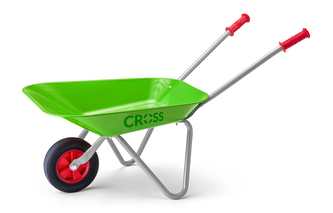 Koliesko CROSS zelené, kovové