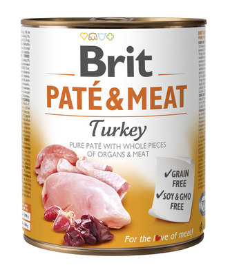konz.Brit Pate & Meat Turkey 800 g