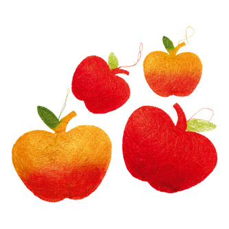 Small Foot Dekorační sisalová jablka