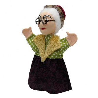 Kasperl & Pezi: Grossmutti 35 cm - maňásek