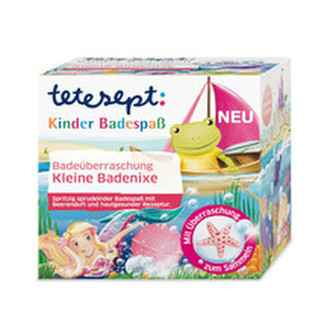 Tetesept Koupelová koule Malá mořská víla 140 g unisex