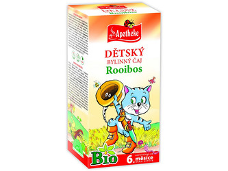 Apotheke Detský čaj rooibos Kocúr BIO 20 sáčkov