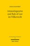 Amnestiegesetze und Rule of Law im Völkerrecht