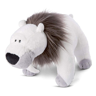 Plyšový šavlozubý lední medvěd Nici, 31 cm, bílý