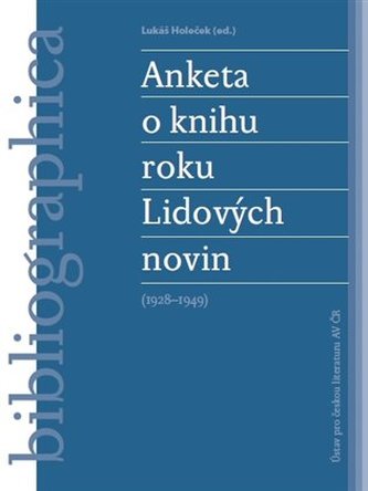 Anketa o knihu roku Lidových novin (1928–1949)