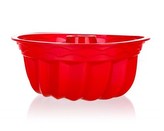BANQUET Forma na bábovku silikónová CULINARIA Red 24 cm
