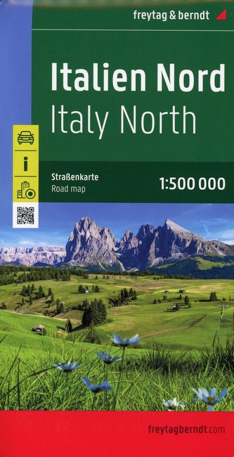 Italien Nord, Straßenkarte 1:500.000, freytag & berndt