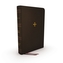 NRSV, Catholic Bible, Thinline Edition, Genuine Leather, Brown, Comfort Print