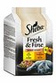 kap.Sheba Fresh&Fine mix hovezi a kure 6x50g
