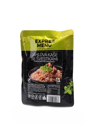 Expres menu - Jáhlová kaše se švestkami 300g