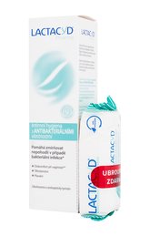 Lactacyd Pharma antibakteriální intimní mycí gel Pharma Anti-Bacterial 250 ml + ubrousky pro intimní hygienu Pharma Anti-Bacterial 15 ks