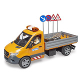Bruder auto silniční služby MB Sprinter 40cm na baterie se světlem a zvukem s doplňky 4+ v krabičce