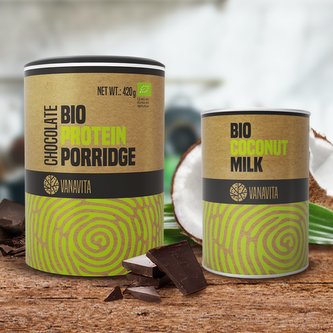 BIO Proteinová kaše - VanaVita - malina - 420 g