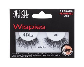 Ardell Wispies Umělé řasy 705 1 ks Black pro ženy