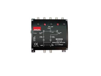 Anténní zesilovač Emme Esse 82359G, domovní, 1xDAB G30dB, 2xUHF G40dB, filtr 5G, U115/123dBμV