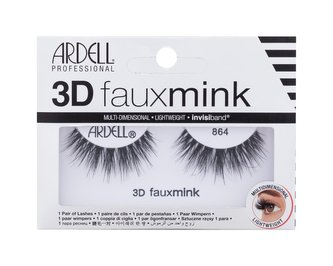 Ardell 3D Faux Mink Umělé řasy 864 1 ks Black pro ženy