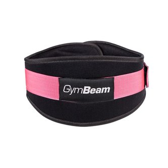Fitness neoprenový opasek LIFT Black & Pink - GymBeam - Velikost: XL - černá - růžová