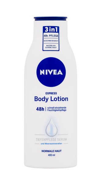 Nivea Express Tělové mléko Body Lotion 400 ml 48h pro ženy