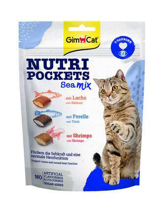 GIMCAT Nutri Pockets Seamix 150 g