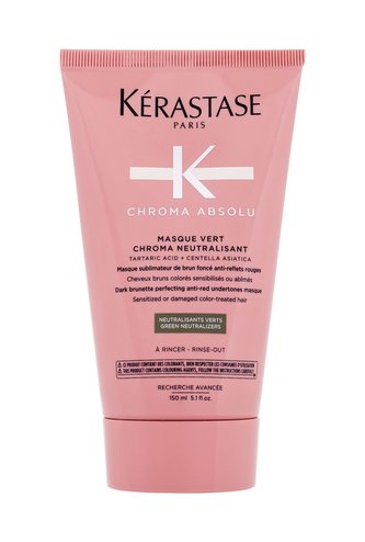 Kérastase Chroma Absolu Maska na vlasy Masque Vert Chroma Neutralisant 150 ml pro ženy