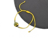 Náramek jednoduchý žlutý - Strom Života