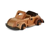 Dřevěné autíčko veterán Brouk cabrio