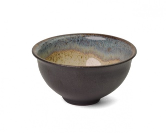 Keramická miska menší hnědá