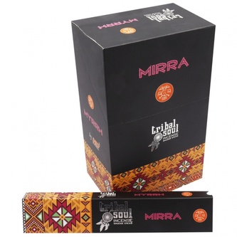 Indické vonné tyčinky Tribal Myrha 15 g