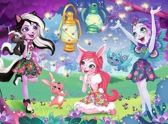 Puzzle Enchantimals Magický svet